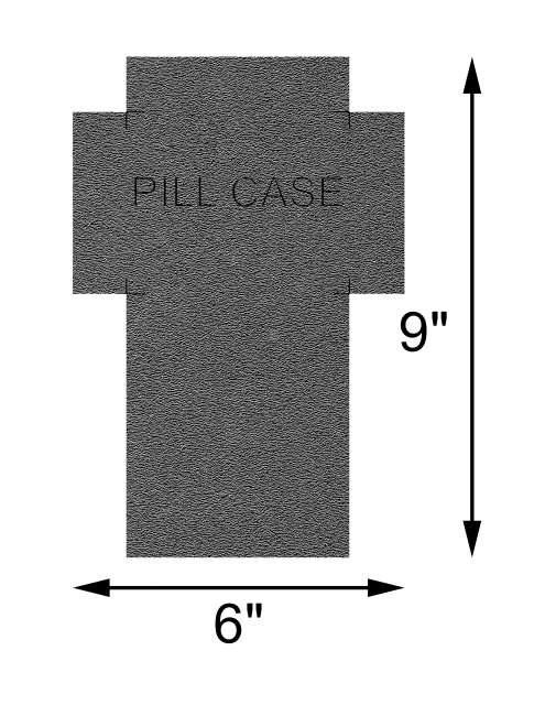 Pill Dispenser Case Template